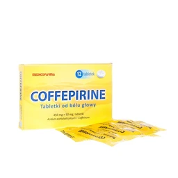 Coffepirine 450 mg+50 mg tabletki od bólu głowy 