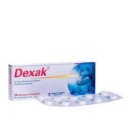 Dexak 25 mg tabletki powlekane 