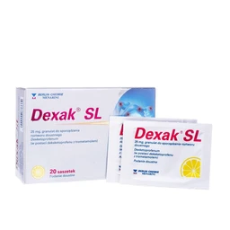 Dexak SL 25 mg granulat do sporządzania roztworu doustnego 