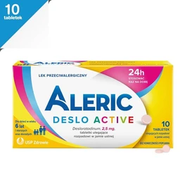 Aleric Deslo Active 2,5 mg tabletki ulegające rozpadowi w jamie ustnej 