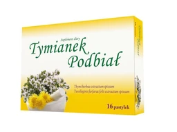 Tymianek Podbiał pastylki do ssania 