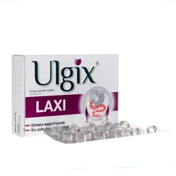 Ulgix Laxi 50 mg kapsułki miękkie 