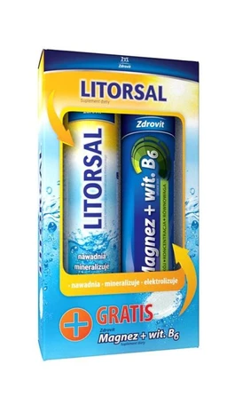 Zdrovit Litorsal + Zdrovit Magnez+Wit. B6 gratis 