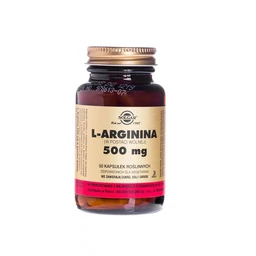 Solgar L-Arginina 500 mg kapsułki 