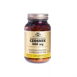 Solgar Standaryzowany Czosnek 500 mg kapsułki 