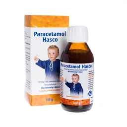 Paracetamol Hasco o smaku pomarańczowym 120 mg/5 ml zawiesina doustna 