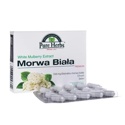 Morwa Biała Premium kapsułki 