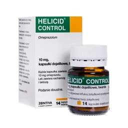 Helicid Control 10 mg kapsułki dojelitowe, twarde 