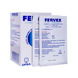 Fervex 500 mg+200 mg+25 mg granulat do sporządzenia roztworu doustnego 