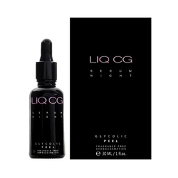 Liq CG Serum Night 7% Glycolic PEEL, serum wygładzające na noc - peeling 