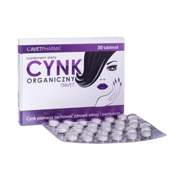 Cynk Organiczny 15 mg tabletki 