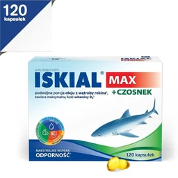 Iskial Max + czosnek kapsułki 