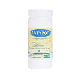 Antypot (100 mg+10 mg)/g puder leczniczy 