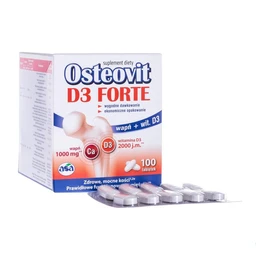 Osteovit D3 Forte 500 mg+25 μg tabletki 