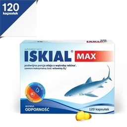 Iskial Max 500 mg+25 µg kapsułki 