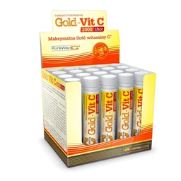 Olimp Gold-Vit C 2000 shot 2000 mg+50 mg/25 ml płyn doustny o smaku cytrynowym 