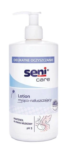 Seni Care, myjąco-natłuszczający lotion do ciała 