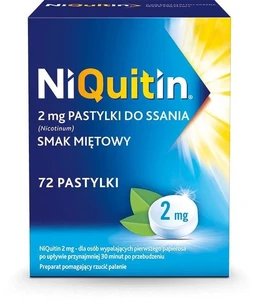 Niquitin 2 mg pastylki do ssania 