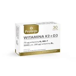 Protego Witamina K2+D3 75 µg+50 µg kapsułki 