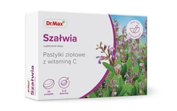 *Pastylki Ziołowe Szałwia Dr.Max pastylki do ssania 