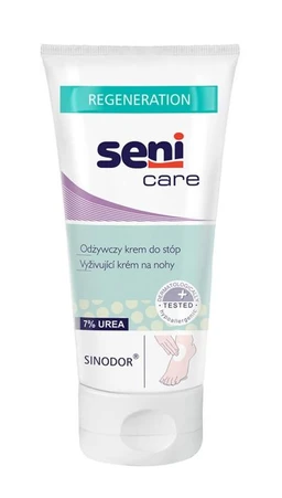 Seni Care, odżywczy krem do stóp 7% urea 