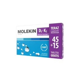 Molekin D3 + K2 2000 j.m.+75 µg tabletki powlekane 