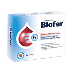 Biofer 40 mg+13,5 mg tabletki 