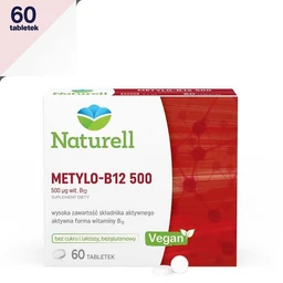 Naturell Metylo-B12 500 500 µg tabletki 