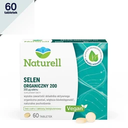 Naturell Selen organiczny 200 200 µg tabletki 