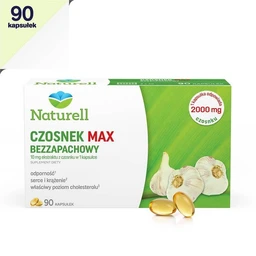 Naturell Czosnek Max Bezzapachowy kapsułki 