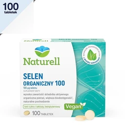 Naturell Selen organiczny 100 100 µg tabletki 