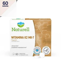 Naturell Witamina K2 MK-7 75 µg tabletki do rozgr. i żucia 