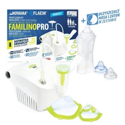 Novama FamilinoPro by Flaem z Rhino Clear inhalator pneumatyczno-tłokowy 