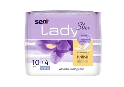 Seni Lady Slim Mini wkładka urologiczna 9,5 cm x 22,5 cm 