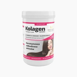 Noble Health Kolagen + keratyna i cynk w proszku proszek do sporz. roztw. doustnego 