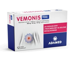 Vemonis Intense 400 mg+60 mg+40 mg tabletki powlekane 