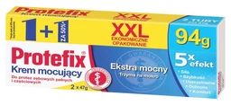 Protefix Extra Mocny, krem mocujący do protez zębowych XXL 