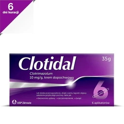 Clotidal 10 mg/g krem dopochwowy 