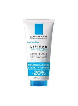 La Roche-Posay Lipikar Syndet AP+, krem myjący uzupełniający poziom lipidów 