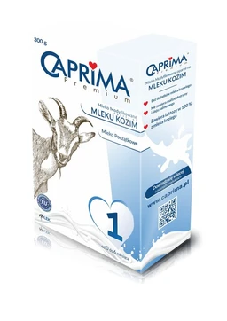 Caprima 1 Premium, mleko w proszku początkowe od 0-6 miesiąca życia 