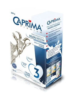 Caprima 3 Premium, mleko w proszku następne Junior oparte na mleku kozim od 12 miesiąca życia 