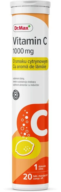 Vitamin C 1000 mg Dr.Max, suplement diety 