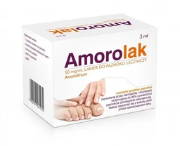 Amorolak 50 mg/ml lakier do paznokci, leczniczy 