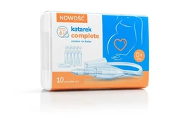 Katarek Complete zestaw na Katar aspirator do nosa katarek Plus + roztwór soli fizjologicznej NaCl 0,9 % 