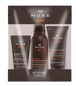 Nuxe Men żel pod prysznic 30 ml + żel do golenia 35 ml + żel do twarzy 15 ml 