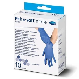 Peha-Soft Nitrile Fino, rękawiczki diagnostyczne, nitrylowe, bezpudrowe, rozmiar L 