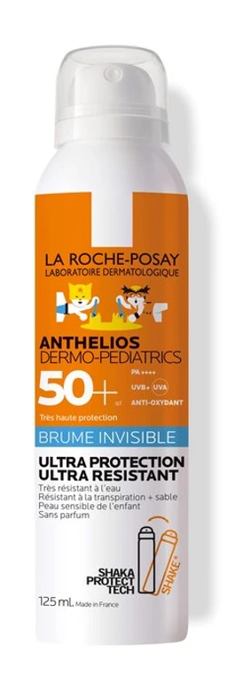 La Roche-Posay Anthelios Dermopediatrics, niewidoczna mgiełka dla dzieci, SPF50+ 