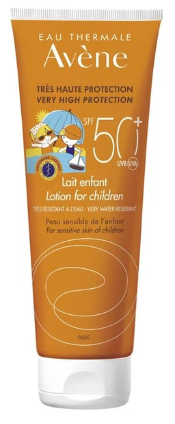 Avene Sun, mleczko dla dzieci, bardzo wysoka ochrona słoneczna, SPF 50+ 