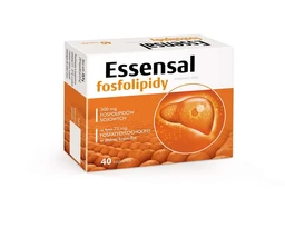 Essensal fosfolipidy 300 mg kapsułki 