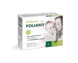 Feminovit Foliany 200 µg+200 µg tabletki 